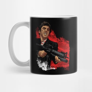 Scarface Shooting Mug